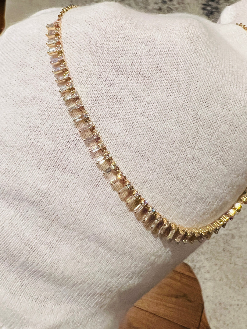 Baguette Spike Necklace
