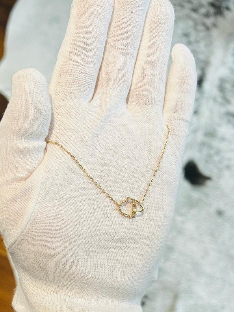 Double Heart Pendant