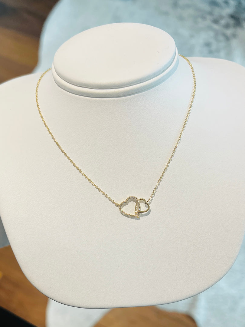 Double Heart Pendant