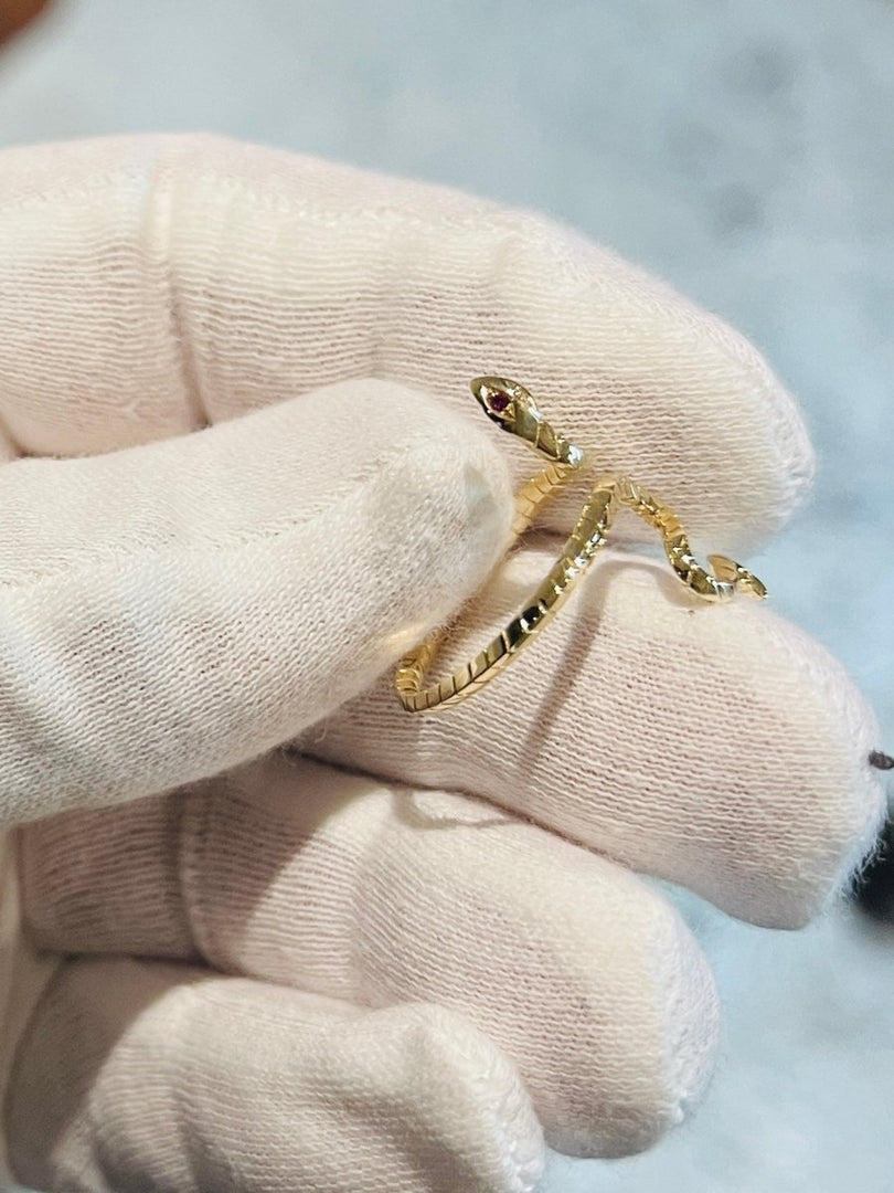 Eve Snake Ring - Melody Lee Jewelry