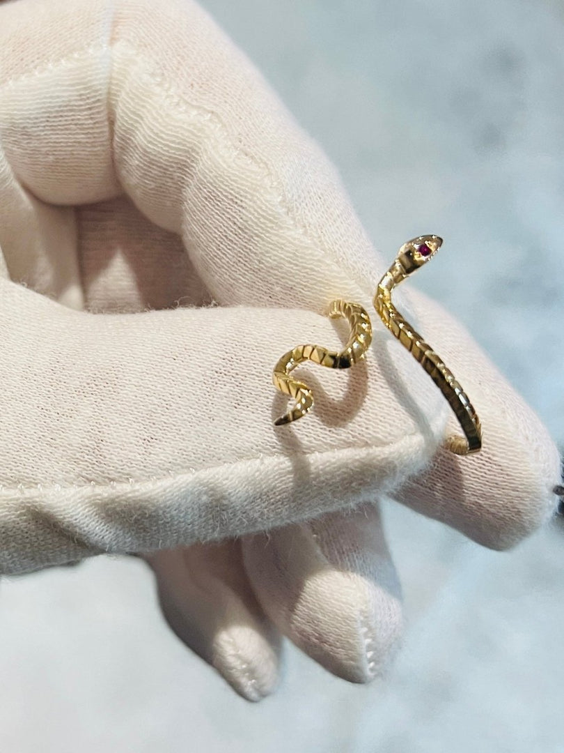 Eve Snake Ring - Melody Lee Jewelry