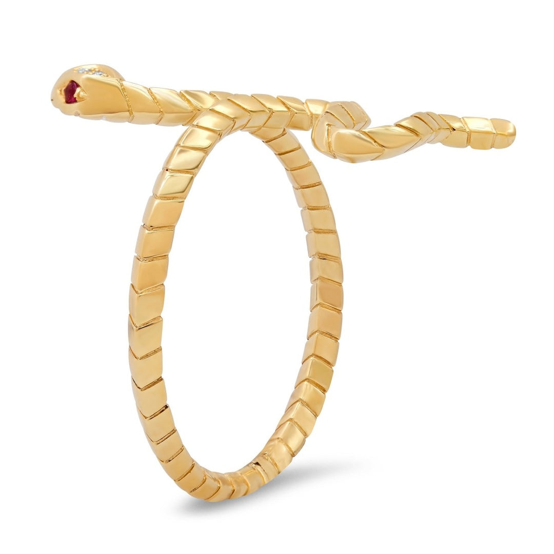 Eve Snake Ring - Melody Lee Jewelry