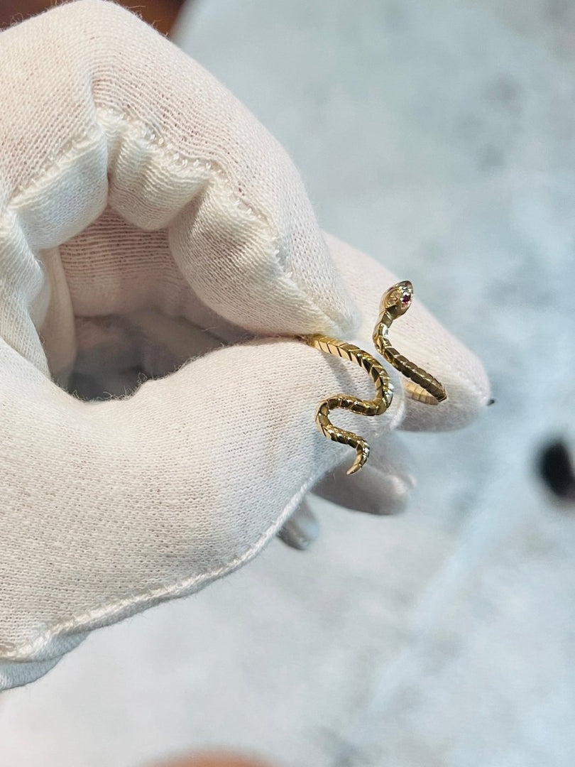 Eve Snake Ring - Melody Lee Jewelry