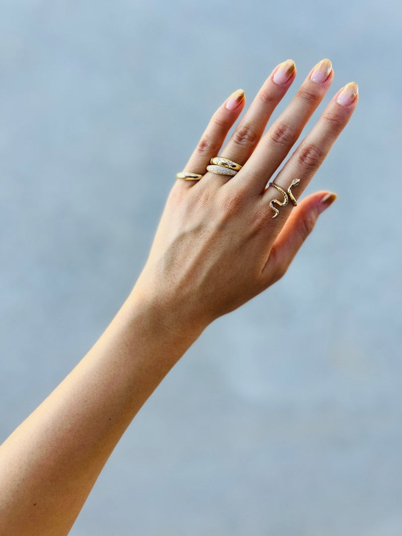 Eve Snake Ring - Melody Lee Jewelry