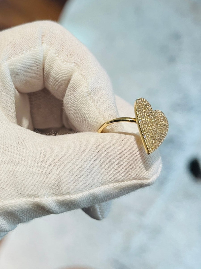 Heart Diamond Ring - Melody Lee Jewelry