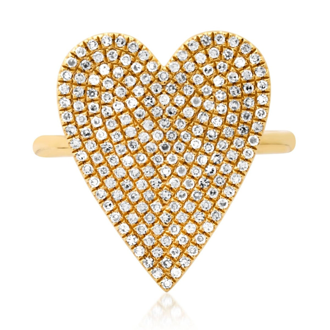 Heart Diamond Ring - Melody Lee Jewelry