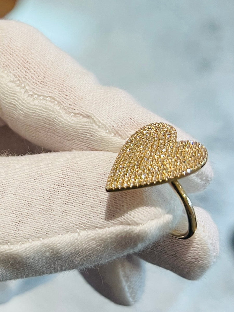 Heart Diamond Ring - Melody Lee Jewelry