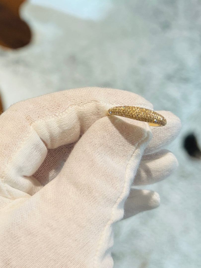 Pave Diamond Dome Ring - Melody Lee Jewelry