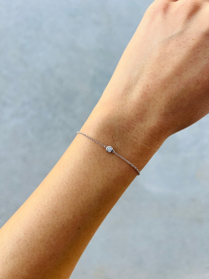 Single Diamond Bracelet - Melody Lee Jewelry