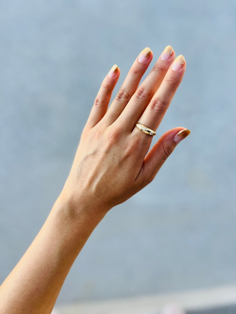 Starburst Diamond Dome Ring - Melody Lee Jewelry
