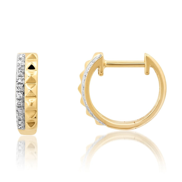 Brixton Pyramid Pavé Earrings - Melody Lee Jewelry