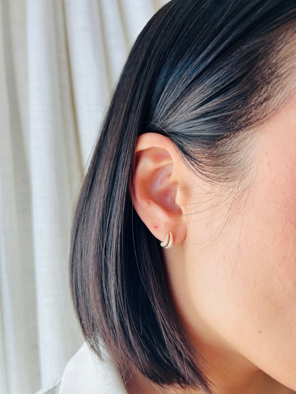Iggy Claw Wrapped Studs Earrings - Melody Lee Jewelry