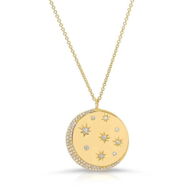 MOON AND STARBURST DISC - Melody Lee Jewelry