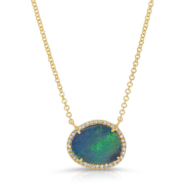 ORGANIC OPAL PENDANT - Melody Lee Jewelry