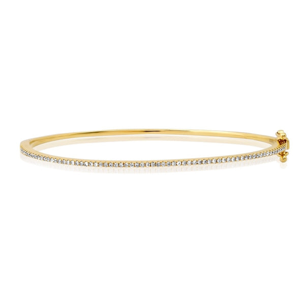 Pavé Diamond Bangle - Melody Lee Jewelry